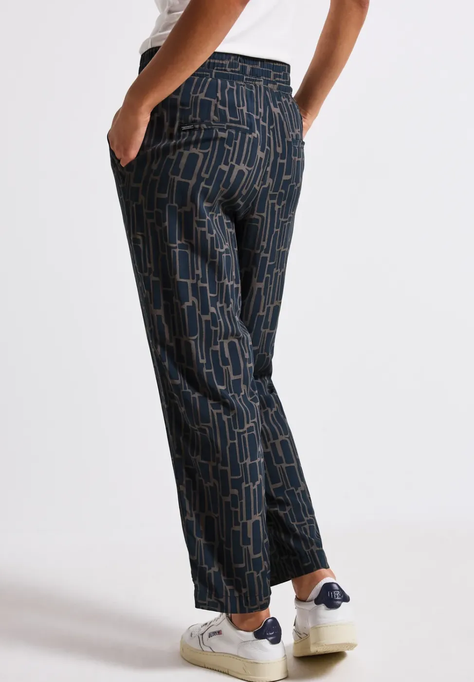 Puzzle Print Loose Fit Hose