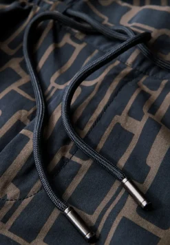 Puzzle Print Loose Fit Hose