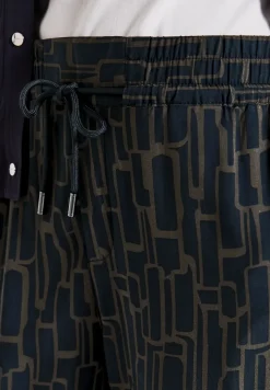 Puzzle Print Loose Fit Hose
