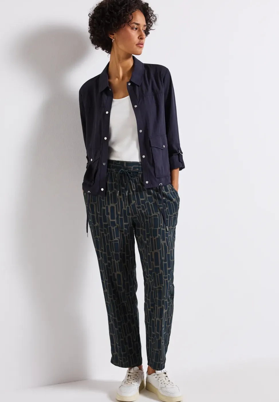 Puzzle Print Loose Fit Hose