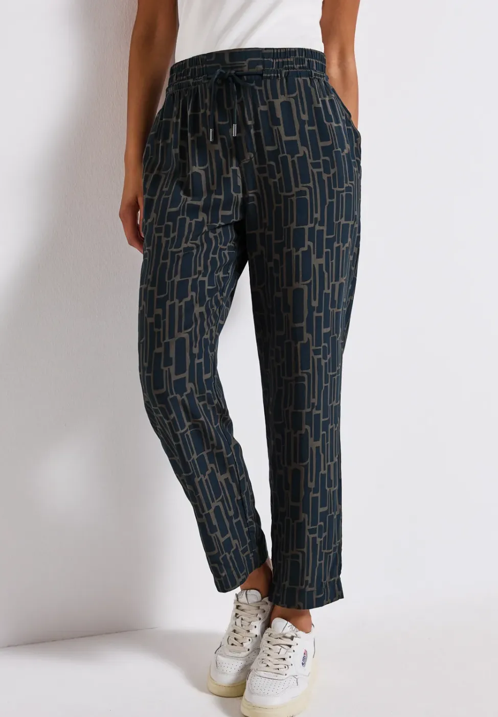 Puzzle Print Loose Fit Hose