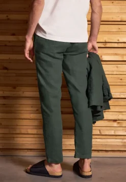 Relaxed Fit Leinenchino