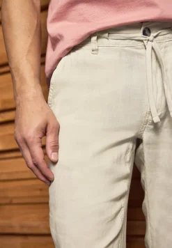 Relaxed Fit Leinenchino