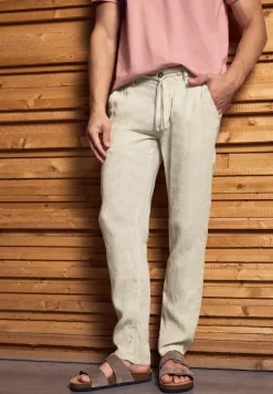 Relaxed Fit Leinenchino