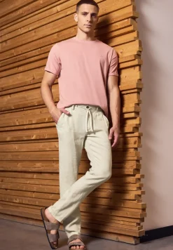 Relaxed Fit Leinenchino