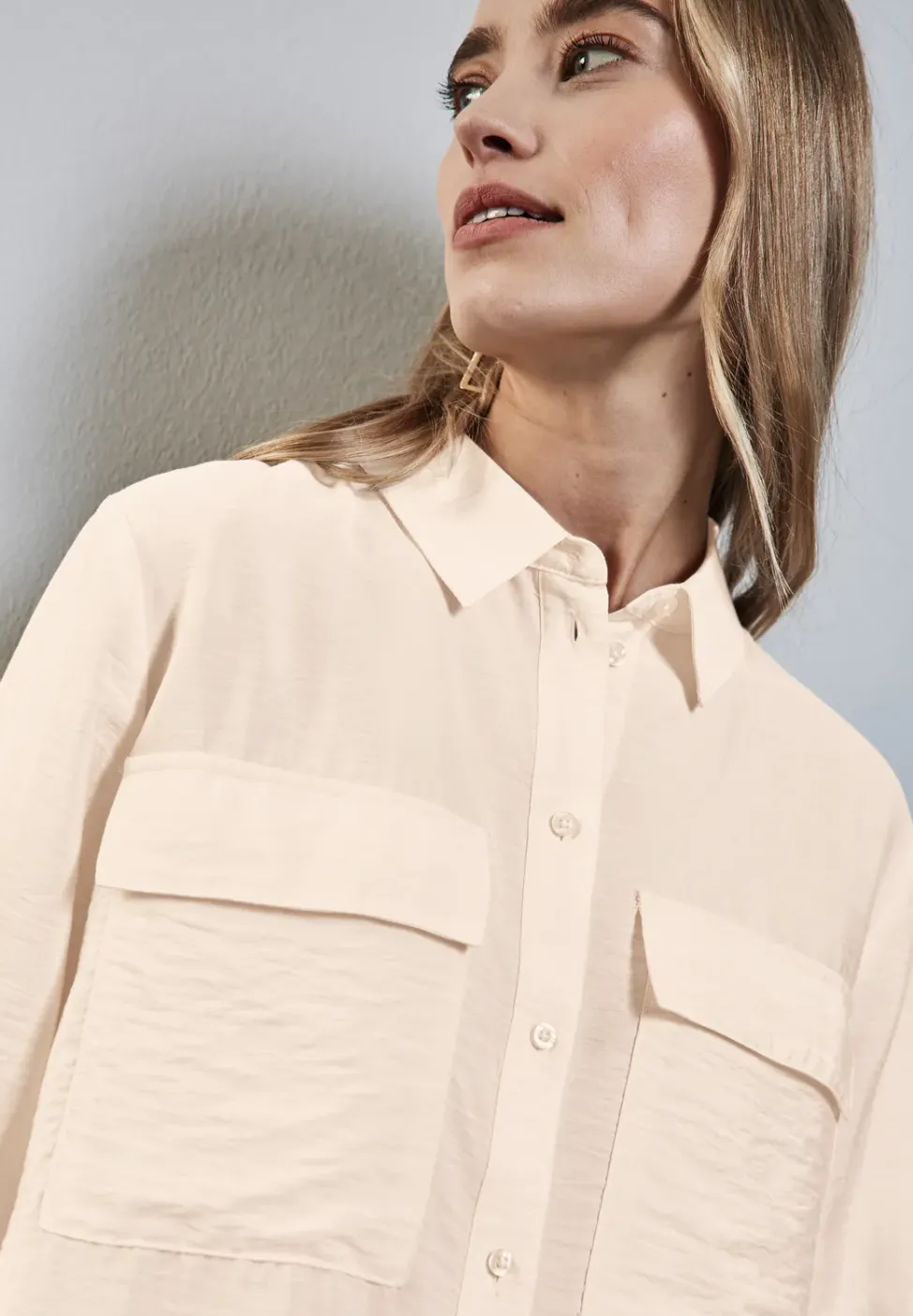 Relaxed Fit Bluse