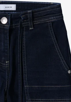 Rinsed Bootcut Jeans