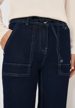 Rinsed Bootcut Jeans