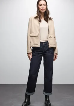 Rinsed Straight Leg Jeans