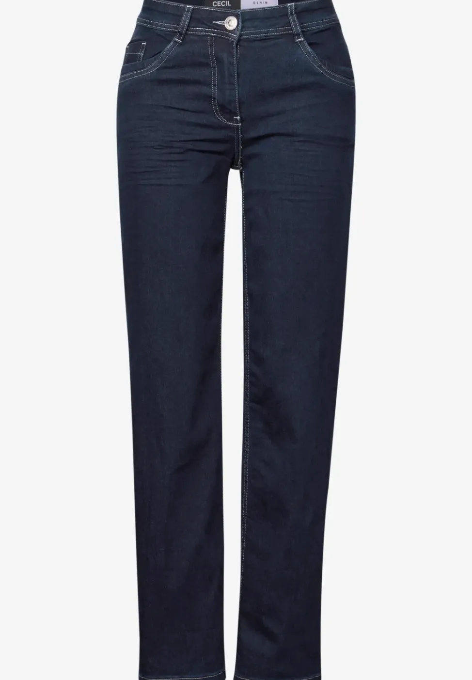 Rinsed Straight Leg Jeans