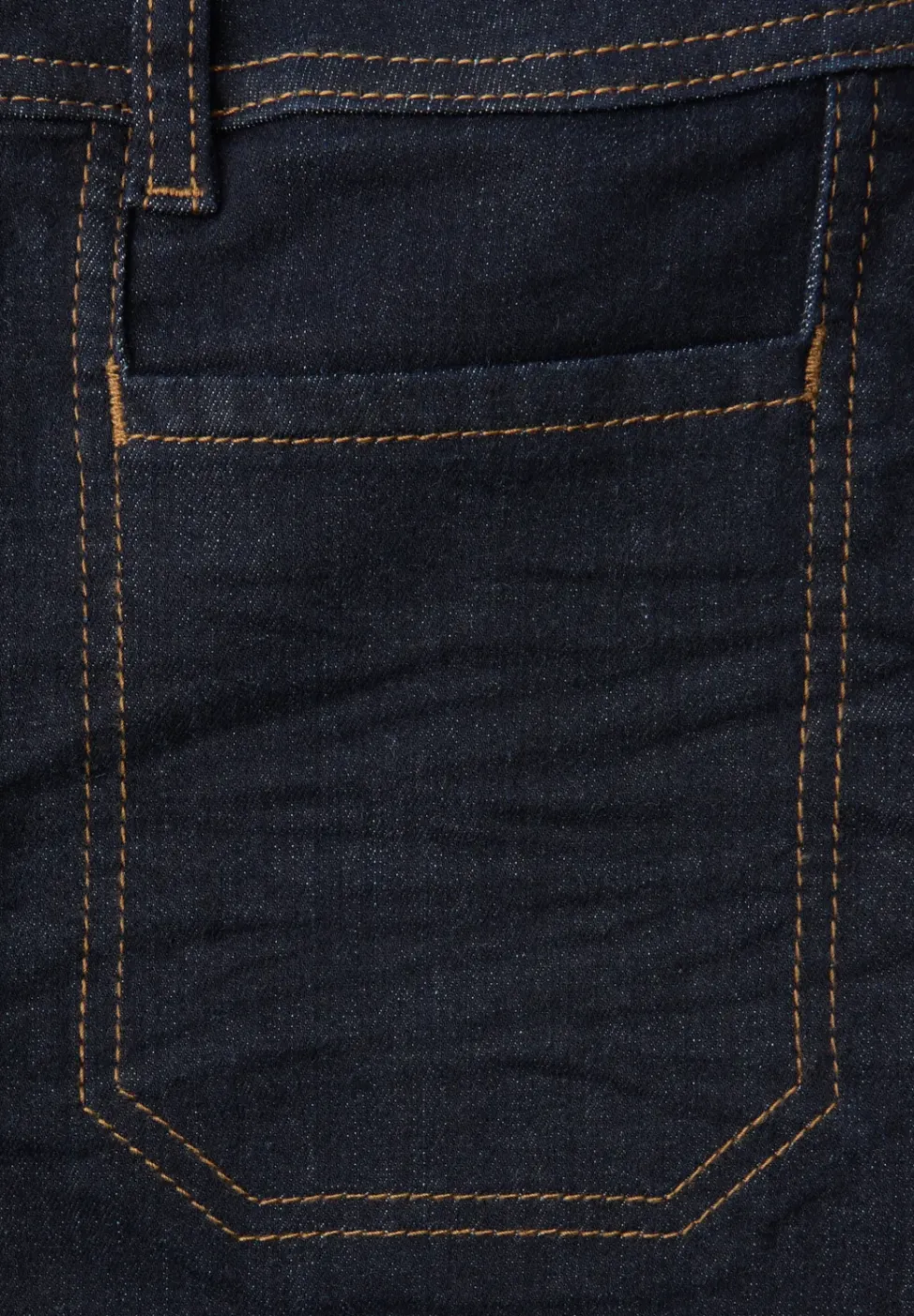 Rinsed Wide Leg Jeans
