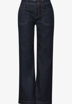 Rinsed Wide Leg Jeans