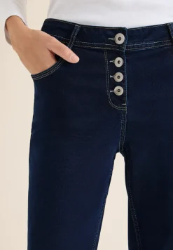 Rinsed Wide Leg Jeans