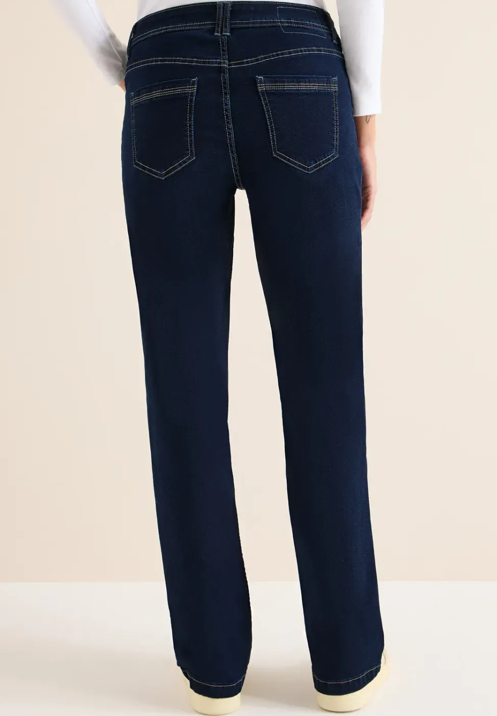 Rinsed Wide Leg Jeans