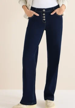 Rinsed Wide Leg Jeans