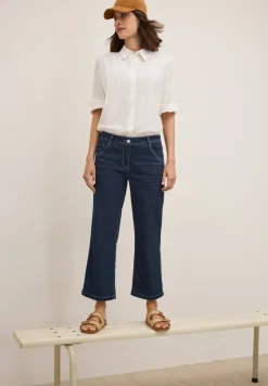 Rinsed Wide Leg Jeans