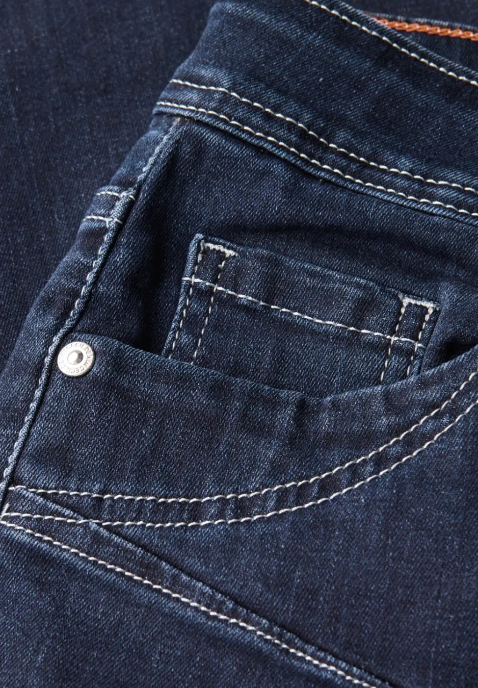 Rinsed Wide Leg Jeans