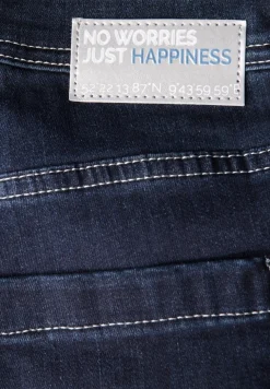Rinsed Wide Leg Jeans