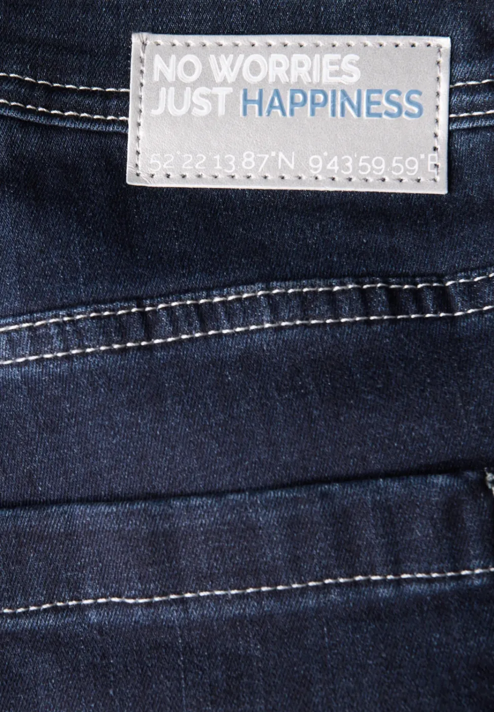 Rinsed Wide Leg Jeans