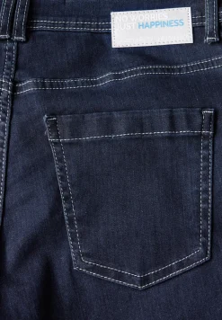 Rinsed Wide Leg Jeans