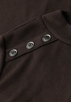 Rippstruktur Kleid