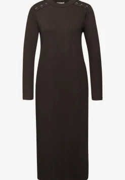 Rippstruktur Kleid