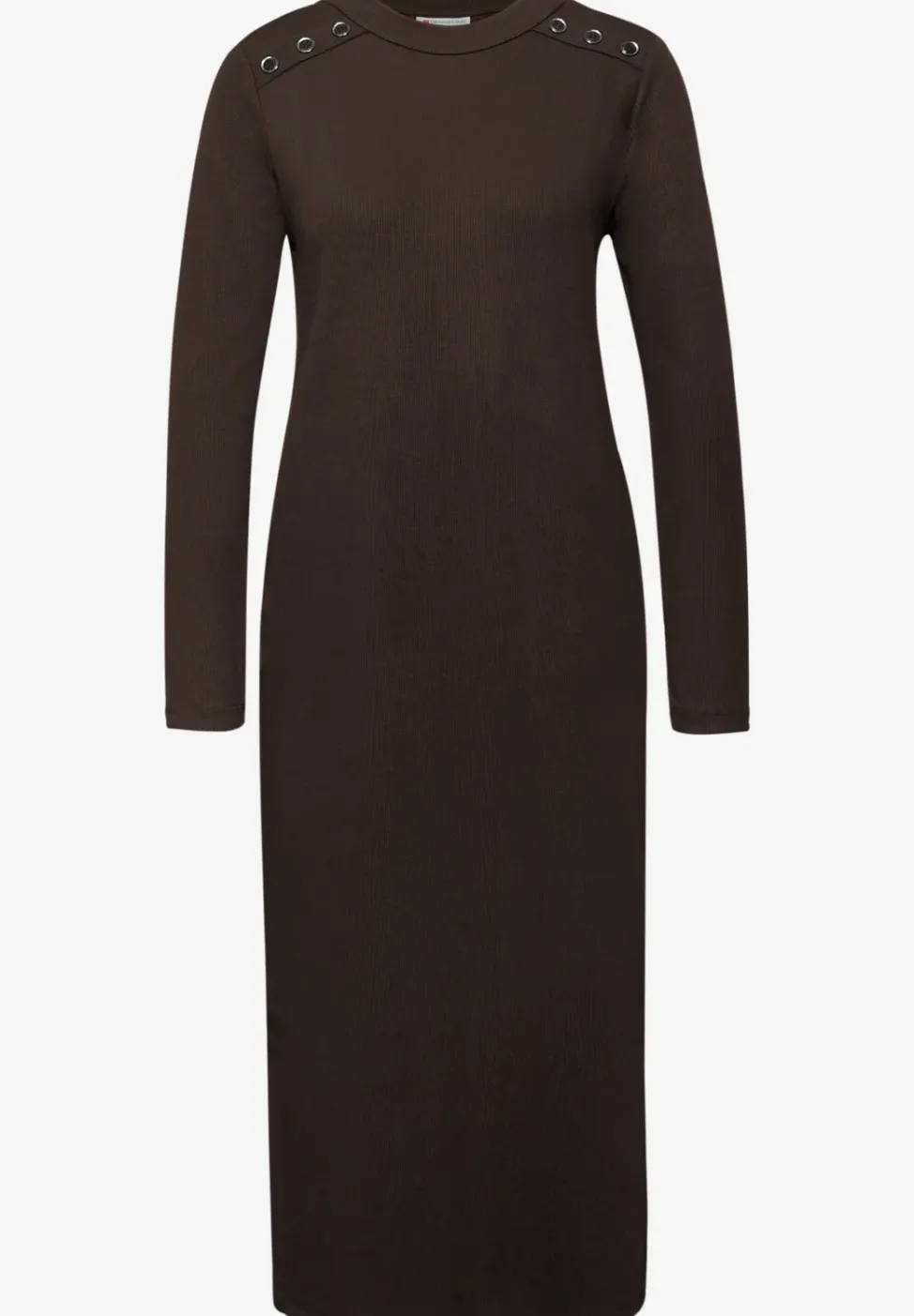Rippstruktur Kleid