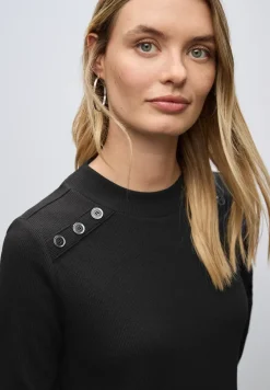 Rippstruktur Kleid