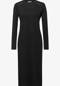 Rippstruktur Kleid