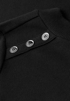 Rippstruktur Kleid