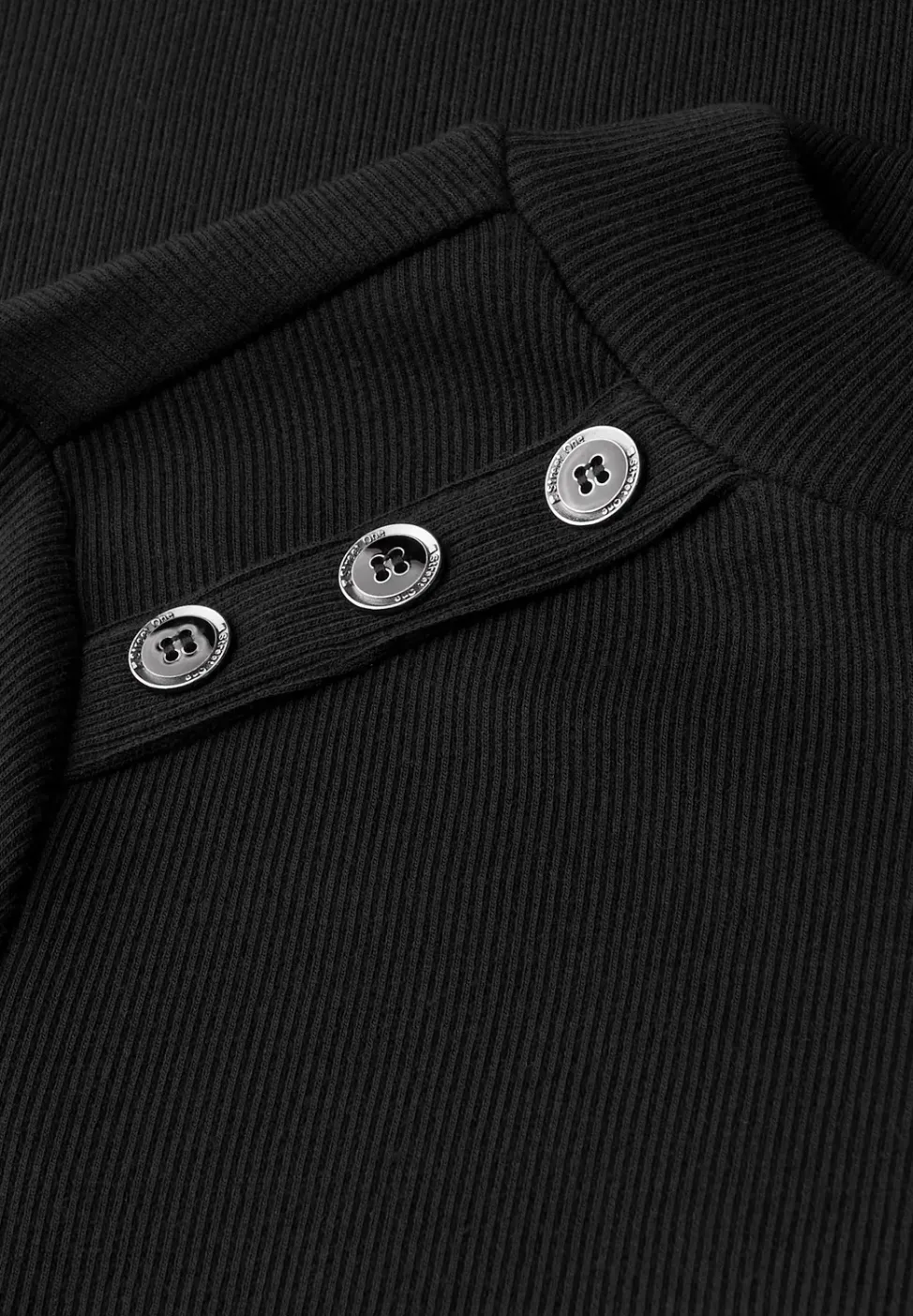 Rippstruktur Kleid