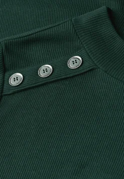 Rippstruktur Kleid