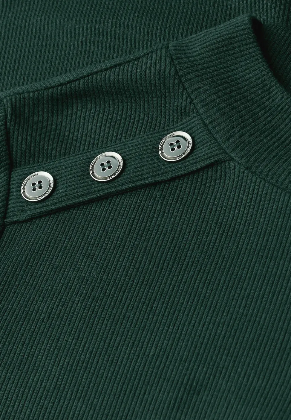 Rippstruktur Kleid