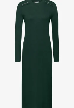 Rippstruktur Kleid