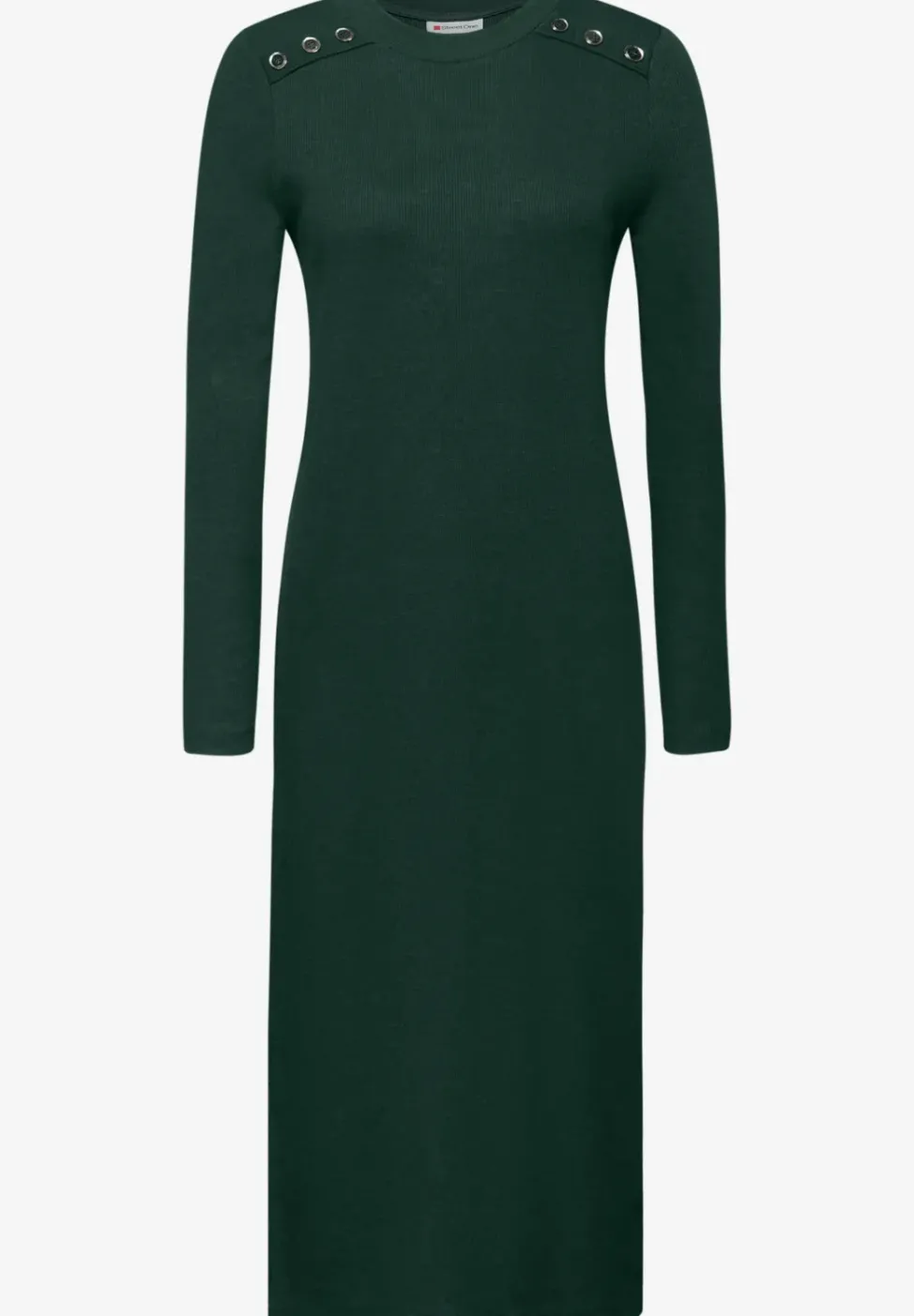 Rippstruktur Kleid