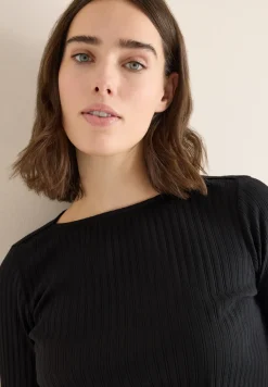 Rippstruktur Shirt