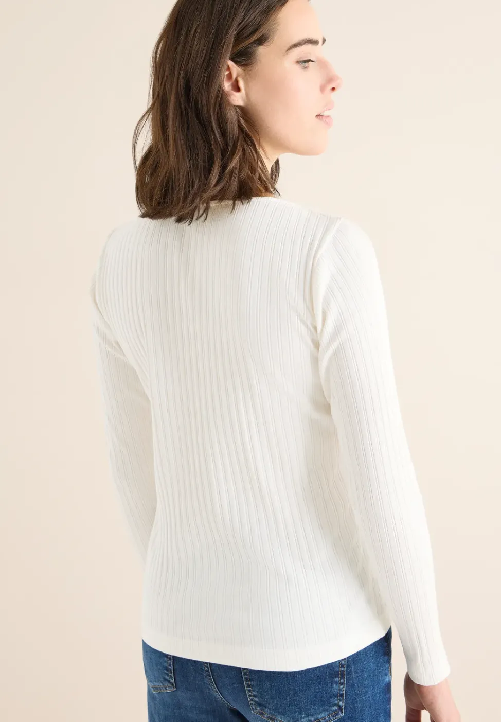 Rippstruktur Shirt