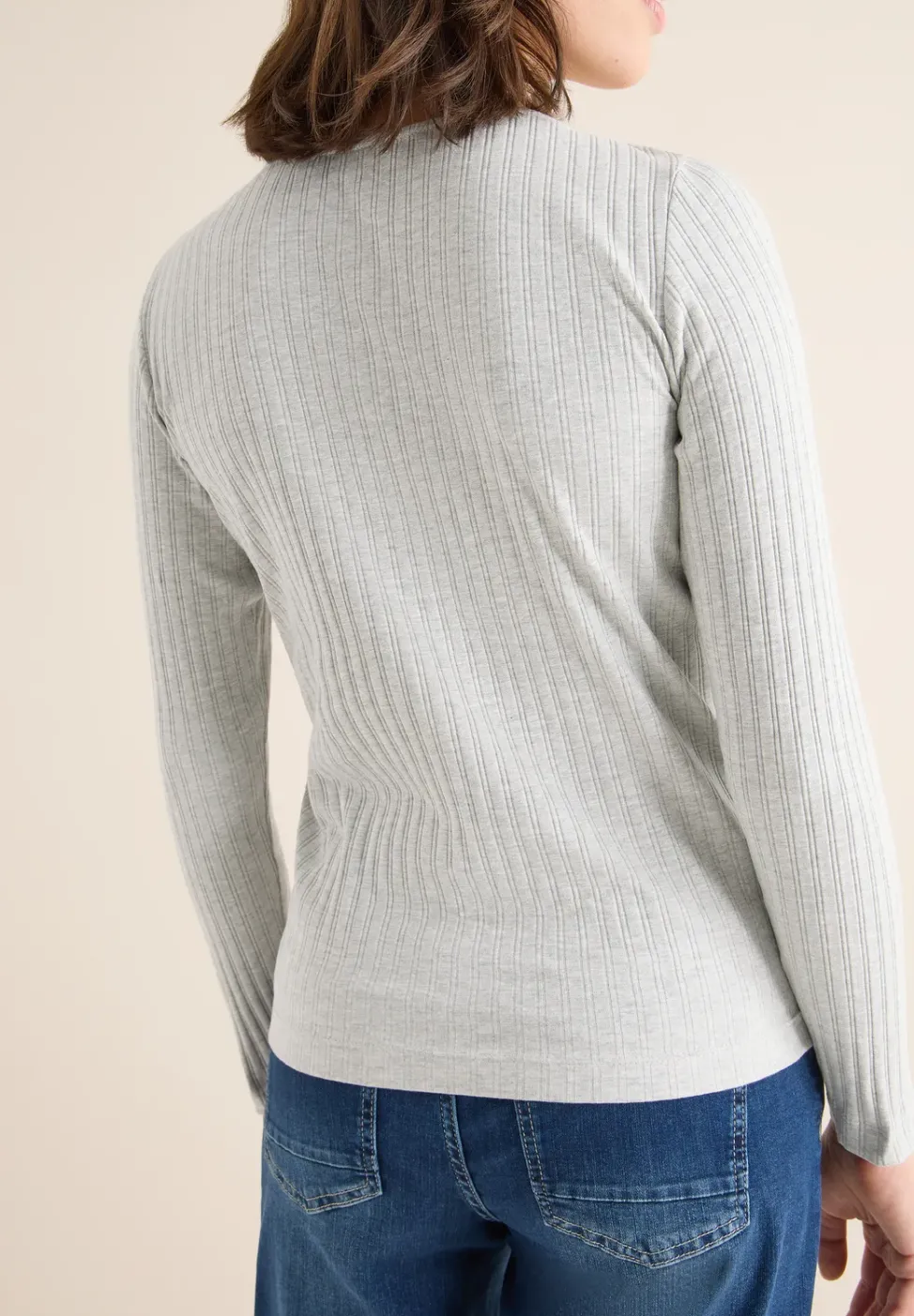 Rippstruktur Shirt