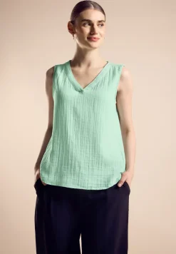 Ärmellose Bluse