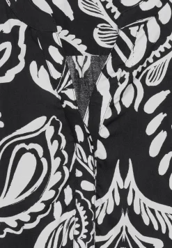 Ärmellose Bluse mit Print