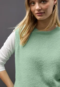 Ärmelloser Pullover