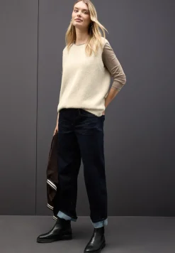 Ärmelloser Pullover