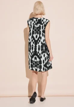 Ärmelloses Kleid mit Print