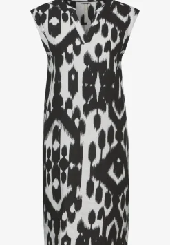 Ärmelloses Kleid mit Print