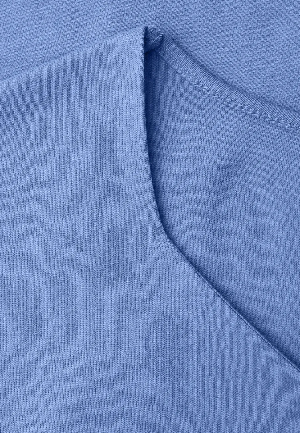 Ärmelloses Shirt mit Diamantausschnitt