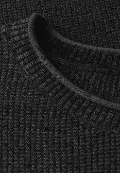 Rundhals Strukturpullover