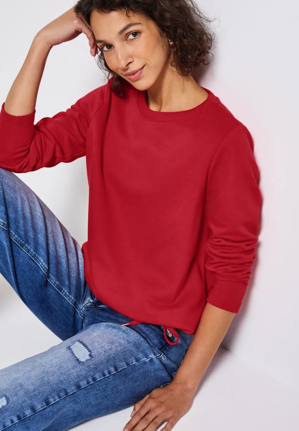 Rundhals Sweatshirt