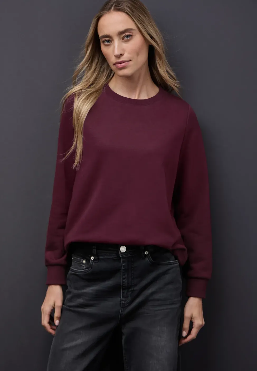 Rundhals Sweatshirt