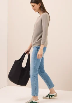 Rundhals Strickpullover