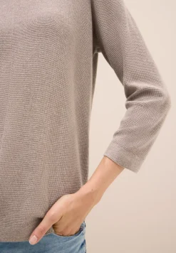 Rundhals Strickpullover